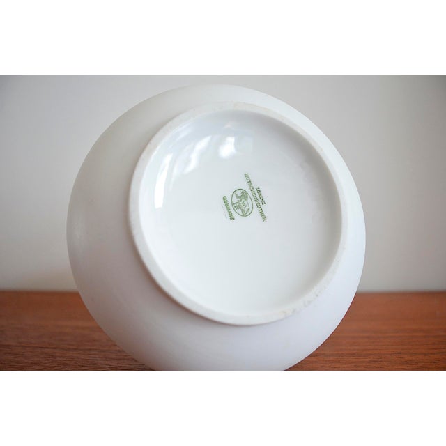 Bisque Porcelain Vase by Heinrich Fuchs for Hutschenreuther, 1970s For Sale - Image 4 of 6