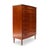 Mid-Century Modern Vintage Danish Mid-Century Seven-Drawer Teak Tallboy Dresser 1960s For Sale - Image 3 of 6