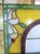 1880s Stained Glass Mirror Base Brooklyn Ice Cream Parlor Storefront Windows For Sale - Image 10 of 18