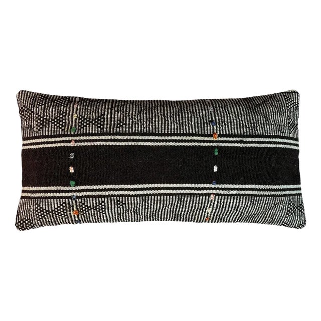 Vintage Turkish Kilim Cushion Cover, 1970s For Sale