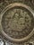This is a beauty! The plate has a scalloped border with an intricate floral motif and depicts a scene from Persian...