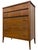 1960s 1960s Broyhill Premier “Saga" Highboy Dresser - Mid-Century Modern Chest With Starburst Carvings For Sale - Image 5 of 10