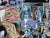 Contemporary Modern Gallery by Louis Recchia | Oil on canvas Abstract scene with birds and colorful patterns. For Sale - Image 3 of 4