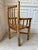 Vintage Handmade Small (Child) Size Rustic Carved Log Wood Chair For Sale In Los Angeles - Image 6 of 18