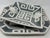 Hollywood Regency Greek Key Border Octagonal Platter in Graphite - The Mane Lion, Hand-Painted Italian Ceramic For Sale - Image 3 of 3