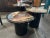 Brown Miami Vice Style Round Side Tables, 1980s, Set of 3 For Sale - Image 8 of 8