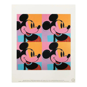 Andy Warhol Pop Art Myths Mickey Mouse-5 1992