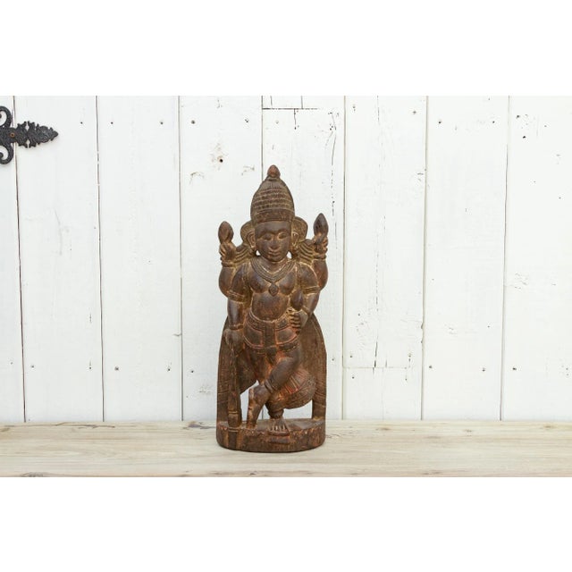 Mid 20th Century Indian Jaya Statue For Sale - Image 9 of 9