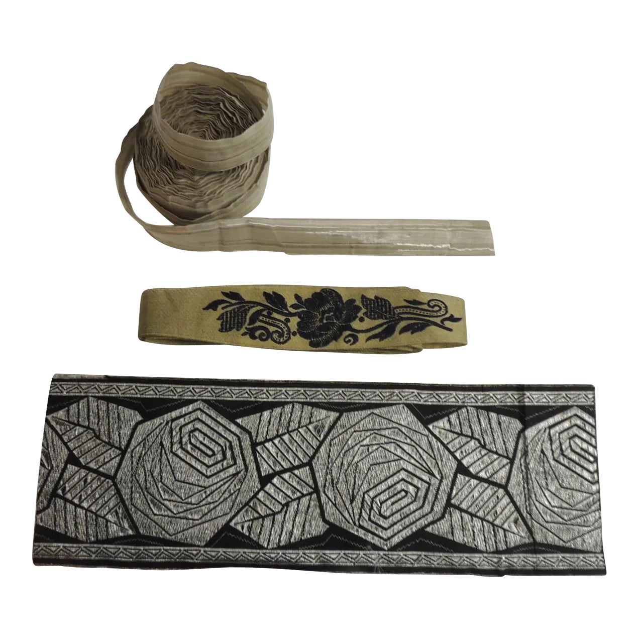 Collection of Vintage & Antique Textiles Set #4 | Chairish