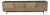 Bddw, Modern Sideboard, Ebonized Wood, Tiger Maple, Bronze, Usa, 2015 For Sale