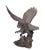 The Alaskin Chilkat Bald Eagle Statue in Pewter by Paul Brunelle, 2000 For Sale - Image 4 of 14