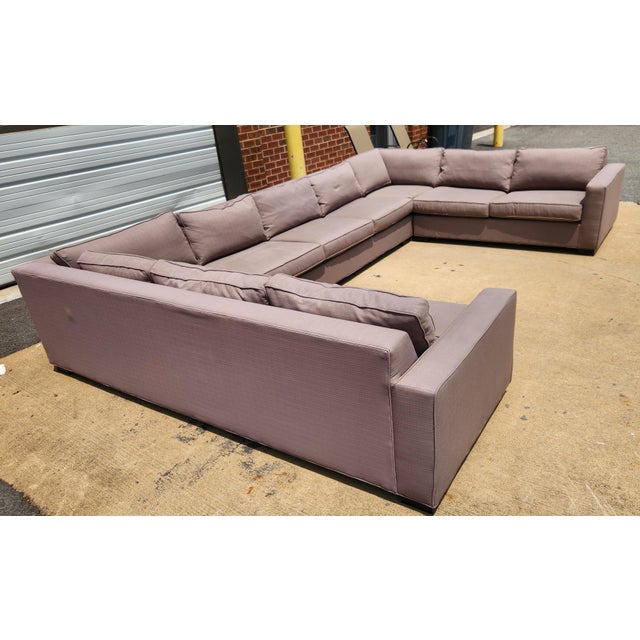 Very Large Mitchell Gold Bob Williams Sectional Sofa For Sale In Washington DC - Image 6 of 13