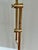 Billy Baldwin Late 20th Century Hollywood Regency Polished Brass Adjustable Height Pharmacy Floor Lamp With Hooded Shade For Sale - Image 4 of 12