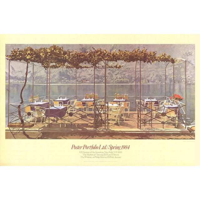 1980s 1984 David Lingwood 'Spring 1984' Contemporary Offset Lithograph For Sale - Image 5 of 5