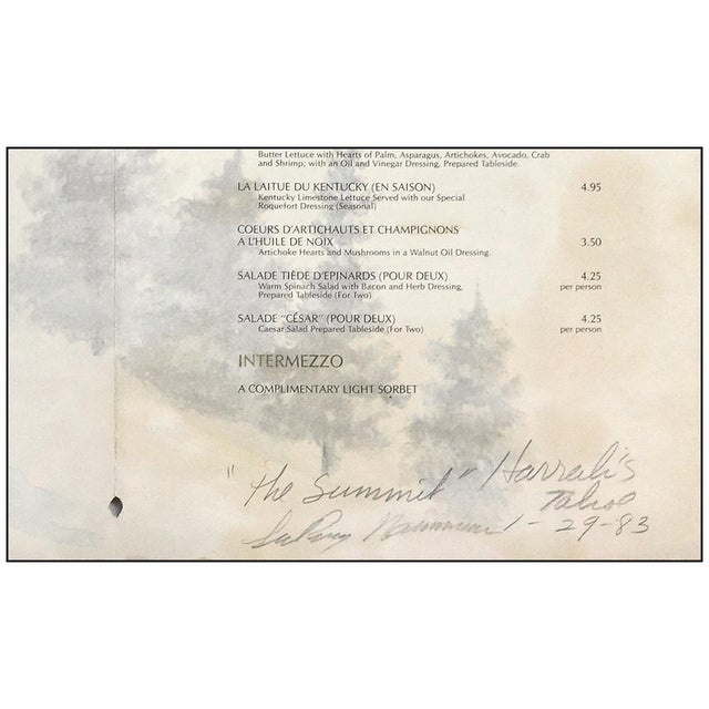 Abstract Expressionism 1980s The Summit - Harrah's Tahoe, LeRoy Neiman For Sale - Image 3 of 6