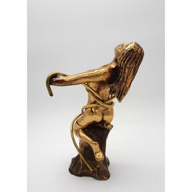 Brutalist Bronze Nude Sculpture, 1970s For Sale - Image 9 of 10