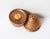 Jennings Bros. Art Deco Jennings Brothers Beehive Copper Salt and Pepper Shakers For Sale - Image 4 of 5