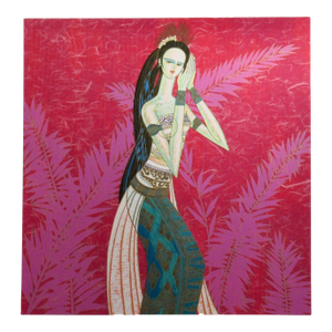 Ting Shao Kuang Bali Princess (Variant Red) 1996 Reproduction Print