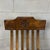 Brown Antique Italian Folding Chairs in Carved Wood, 20th Century, Set of 2 For Sale - Image 8 of 11