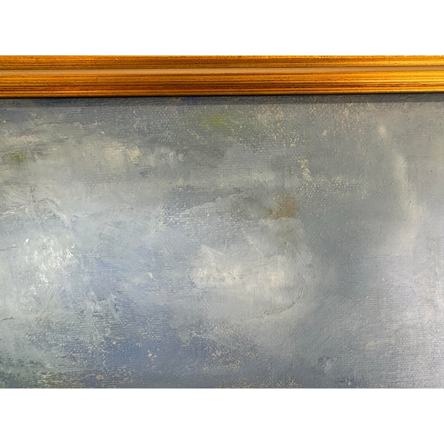 Modern Late 20th Century Impressionist Landscape Painting For Sale In Philadelphia - Image 6 of 7