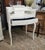 Sweet & Petite Shabby Chic desk. Beautiful long French legs. 3 working drawers, writing surface that pulls out a bit for a...