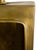 Brass Vintage Edward Alden Brutalist Brass-Tone Metal Wall Curio Shelf Cabinet, Hong Kong, Signed For Sale - Image 8 of 17