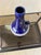 Royal Blue Fat Lava Model 408-30 Vase from Fohr Keramik For Sale - Image 9 of 11