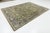 Modern Indian Heriz Style Wool Rug Handmade in Muted Green With Allover Design For Sale - Image 4 of 10