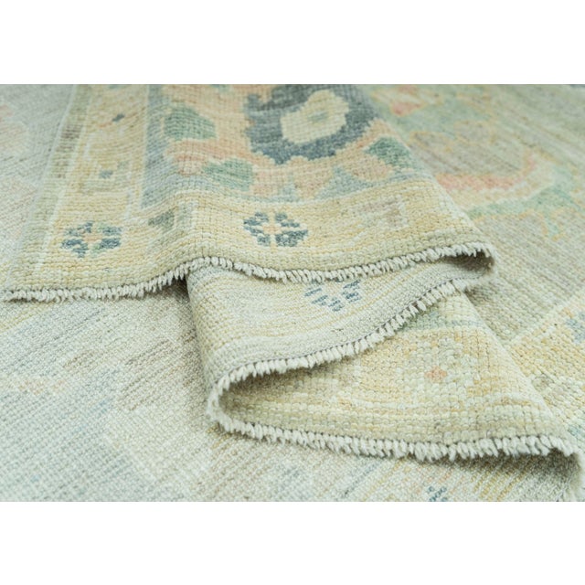 Turkish Oushak Rug 8'4" x 10'6" #19392 For Sale In Houston - Image 6 of 8
