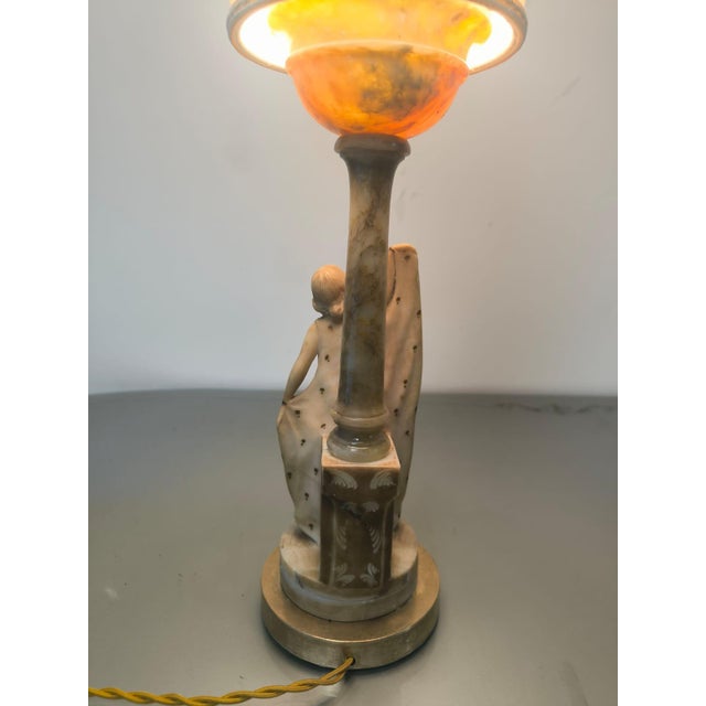 Vintage Structure with Lampshade, 1940s For Sale - Image 15 of 18
