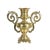 Solid Brass Gilt Vase For Sale - Image 10 of 10