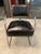 1930s Royal Chrome tubular steel and naugahyde cantilever “Springer” style club chair, manner of Wolfgang Hoffmann or KEM...