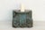 Turquoise Finely Carved Turquoise Blue Teak Capital For Sale - Image 8 of 8