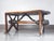 Rustic Handcrafted Wood Table For Sale - Image 5 of 18