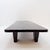 Contemporary - tribal coffee table Measures : 181x60cm H:27cm Material : Pine Wood Brutalist coffee table in black fir...