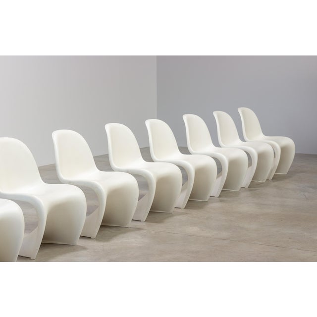 1990s Dining Chairs Vitra by Verner Panton for Vitra, 1990s, Set of 8 For Sale - Image 5 of 11
