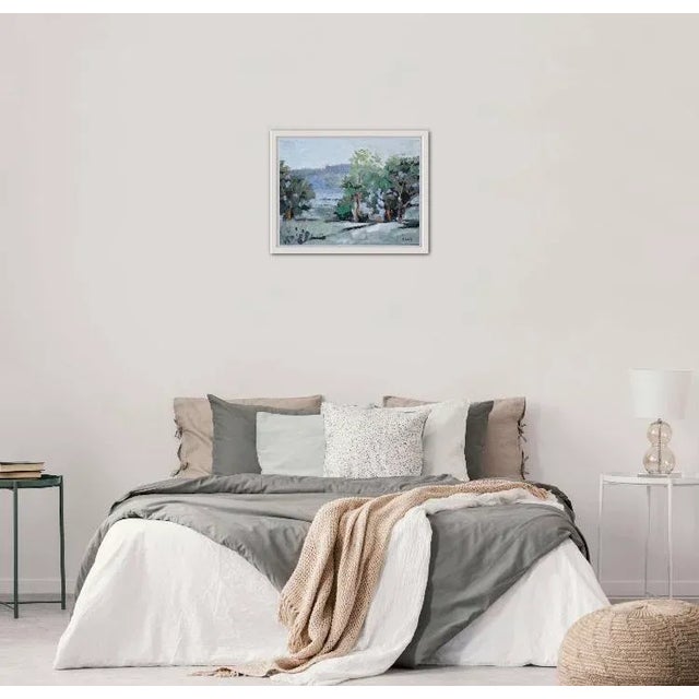 Abstract Modern Contemporary Impressionist Landscape Oil Painting For Sale - Image 3 of 12