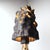 Torch Lamp - Sculptural Wood and Limestone Table Lamp by Gabor Gobi For Sale - Image 4 of 11