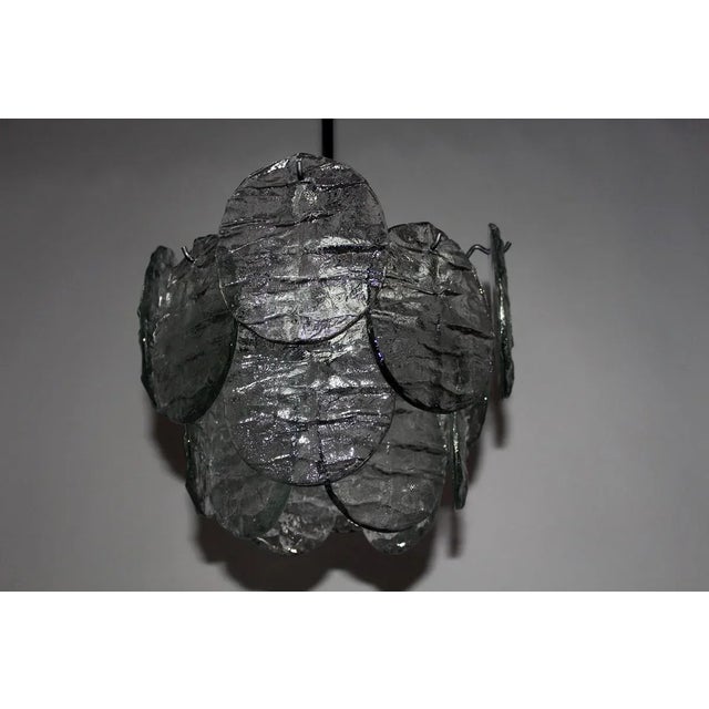 Glass Pendant Lamp from Kalmar, 1960s For Sale - Image 6 of 10