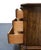 Stanley Furniture Solid Walnut Italian Provincial 74" Triple Door Dresser For Sale - Image 9 of 15