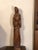 Large Mid Century Hand Carved Wooden Mother and Child Statue For Sale - Image 12 of 13