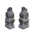 This is a pair of traditional Chinese door block statues at the front door. They have a Fengshui purpose as well as a door...