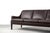 3-Seater Chocolate Leather Sofa, 1960s For Sale - Image 15 of 18