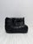 Vintage Togo Sofa in Black Leather by Michel Ducaroy for Ligne Roset, 1990s, Set of 4 For Sale - Image 10 of 18