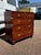 Brown Campaign Chest of Drawers in Mahogany For Sale - Image 8 of 14