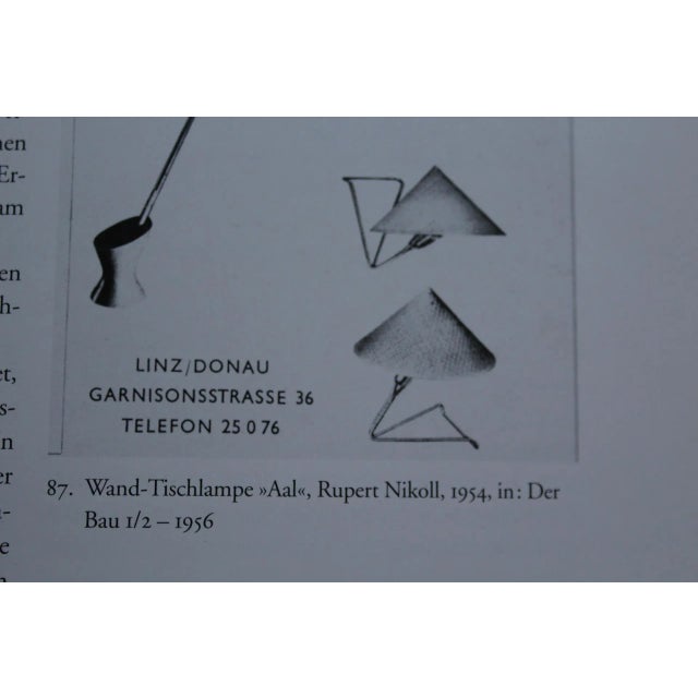 1950s Aal Wall and Table Lamp by Nikoll, 1950s For Sale - Image 5 of 12