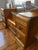 1930s Art Deco Walnut & Burl Wood Waterfall Vanity With Mirror For Sale - Image 4 of 4