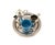 Ceramic Litolff Blue Porcelain Mug and Elkington & Co Silver Plated Coffee Service, 2010s, Set of 4 For Sale - Image 7 of 16
