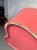 Late 20th Century Post-Modern Freeform Amoeba Coral Pink Fiberglass Bench For Sale - Image 9 of 9