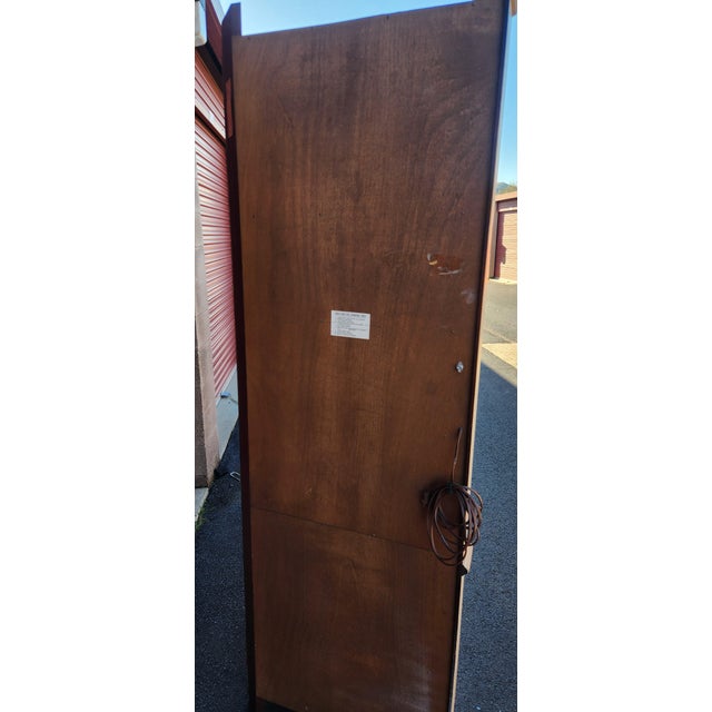 Henkel Harris Illuminated Corner Cabinet For Sale - Image 11 of 13